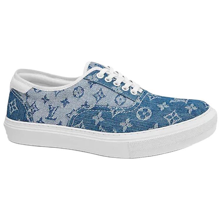 Louis Vuitton Trocadero Sneakers 'Denim Monogram' 1A5YUR