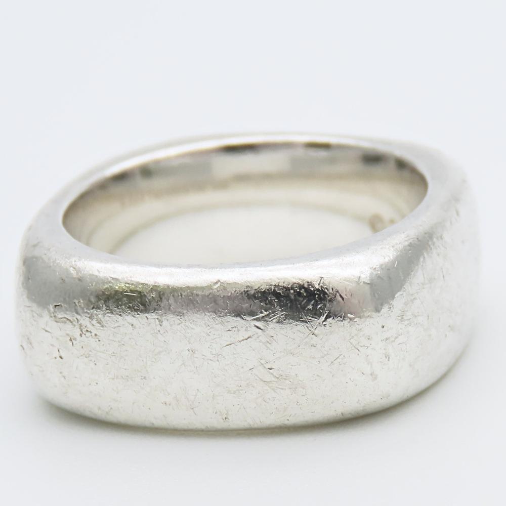 TIFFANY&Co. Ring Quadratkissen EU#51.5 Silber925 12,7g Silberschmuck