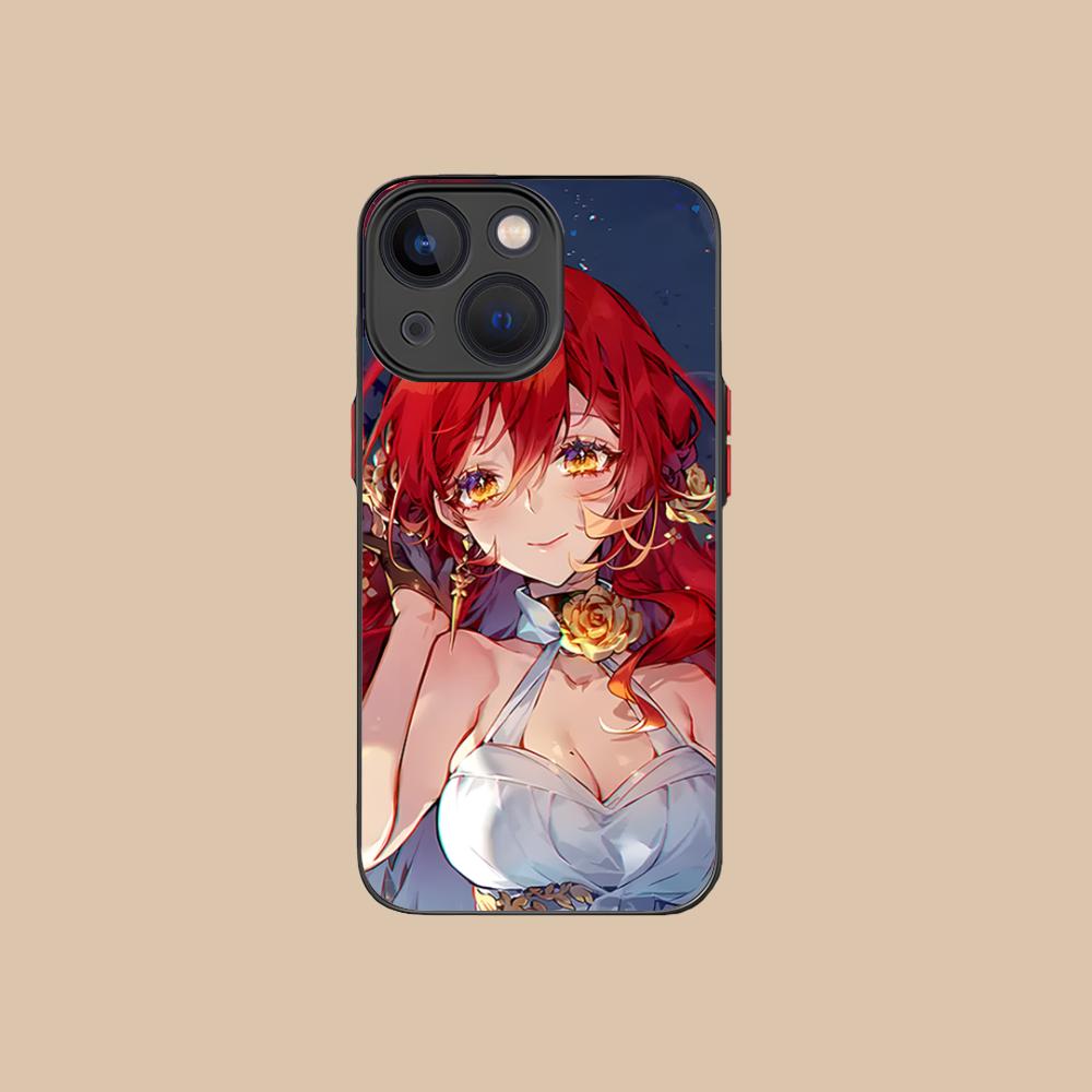 HSR Himeko Silicone Mobile Phone Case for iPhone 17 16 15 14 13 12 11 X XR XS Air Pro Max Plus Mini Colorful Cover