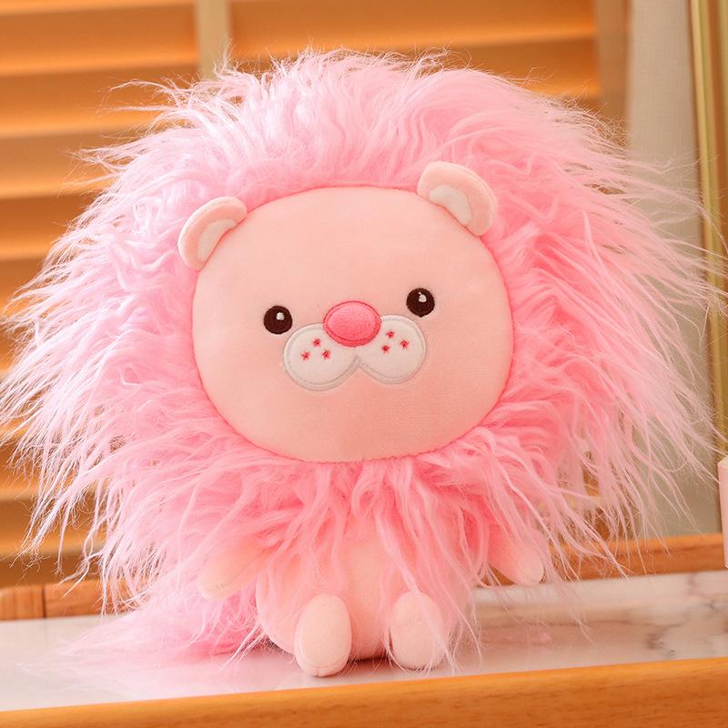 Lovely Lion Leopard Plush Toys Cute Simulation Dolls Pillow Stuffed Soft Real Like Animal Toys Children Kids Decor Gifts 22/28cm