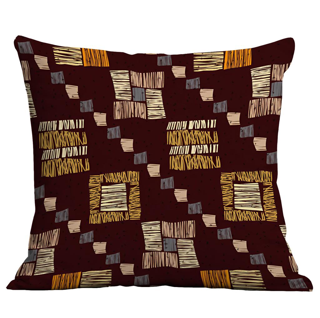 Bohemian Ethnic Style Pillow Cover Living Room Sofa Cushion Hotel Teahouse Pillow Cushion Cover Premium Durable