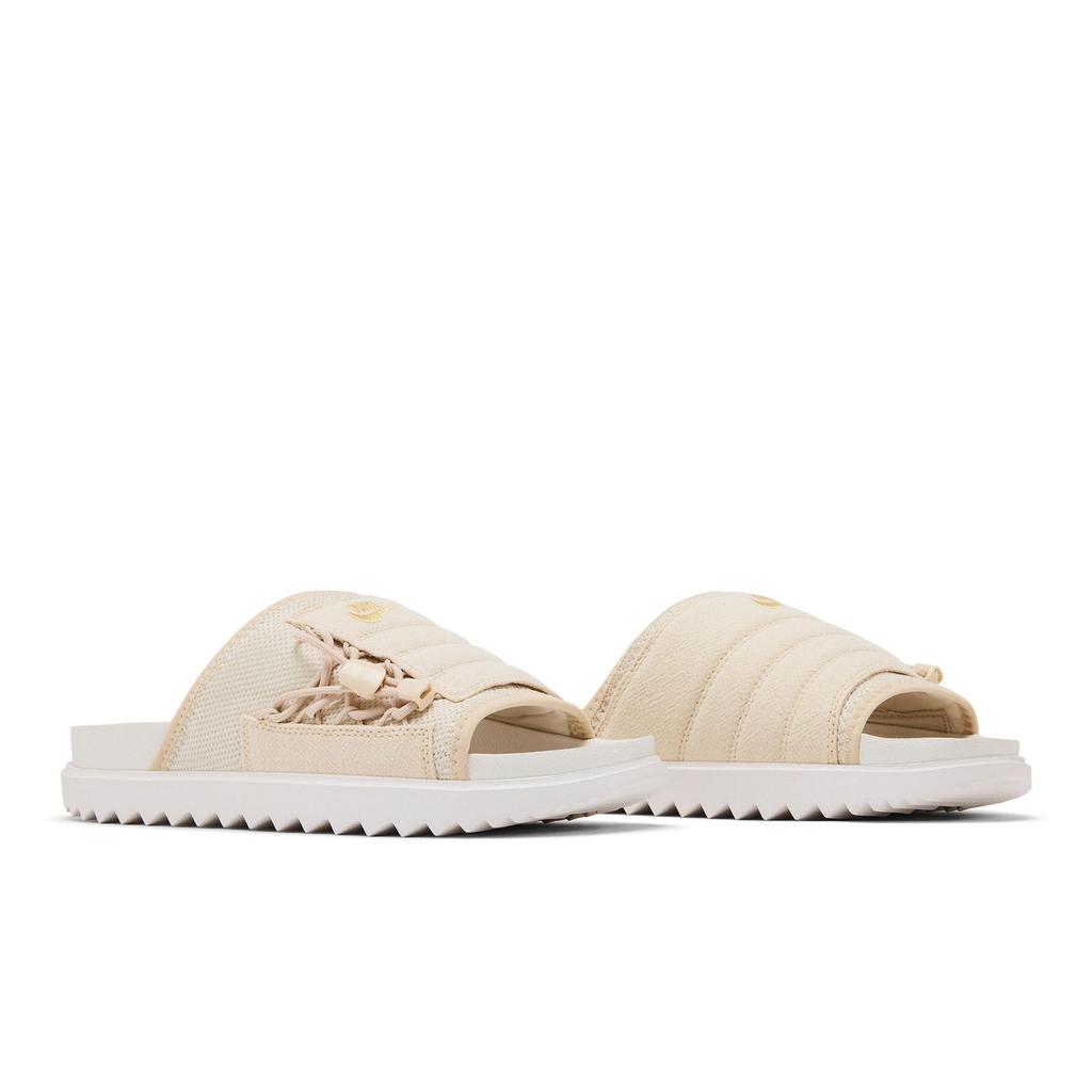Nike Womens Asuna Slide 'Pearl White' (women's sizes) Pearl White / Sail / Metallic Gold Slide Slippers CI8799 200