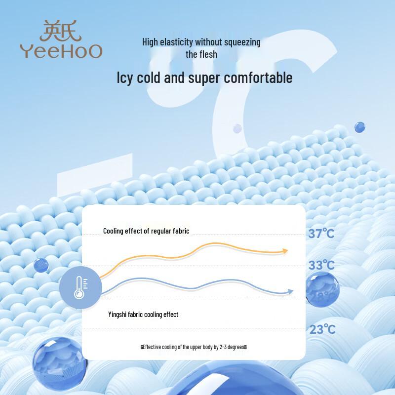 YEEHOO Ice Silk UPF50+ UV Protection Arm Sleeves with Finger Holes