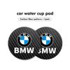 2pcs Car Water Cup Mats Carbon Fiber Coaster Non-Slip Pad For BMW M3 M5 X3 E93 F10 F20 F30 F40 F15 F25 F26 F31 F49 F86 wzdr27