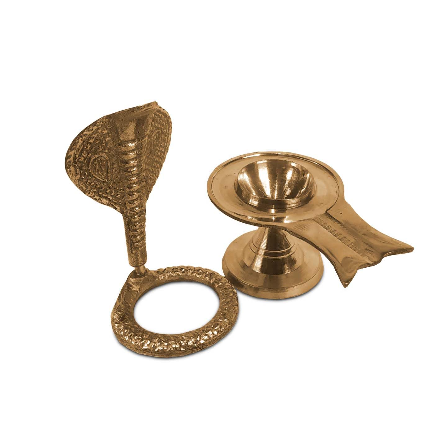 

Скульптура Лінгама Господа Шиви, Підставка зі сплаву Аштадхату для Шаліграма, Ідол Шивлінга