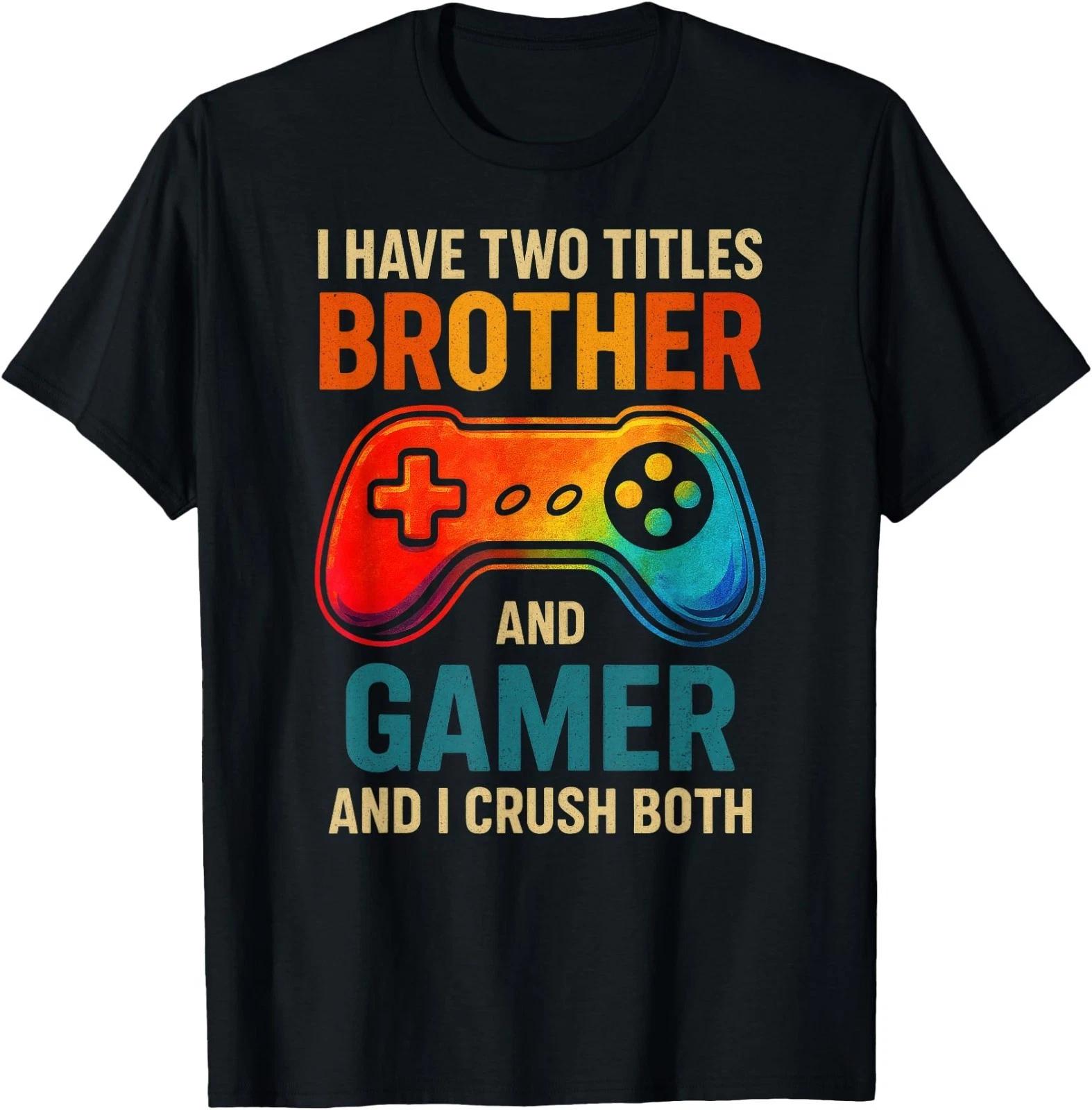 Funny Gamer Graphic Tee Video Gaming T-Shirt L