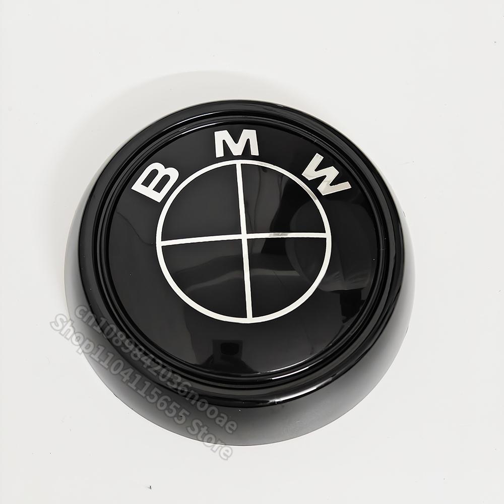 3D ABS Chrom Schwarz Emblem für BMW X5 E70 F15 Auto Logo X6 E71 F16 Heckklappe X3 F25 50. Jahrestag X4 F26 Abzeichen Heckabzeichen