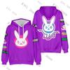 Cool Anime Dva Mikina Cosplay Pulovr Osobnostní Logo Mikina Cool Dámské A Pánské Ležérní Streetwear Oblečení Králík Kawaii Dětské T