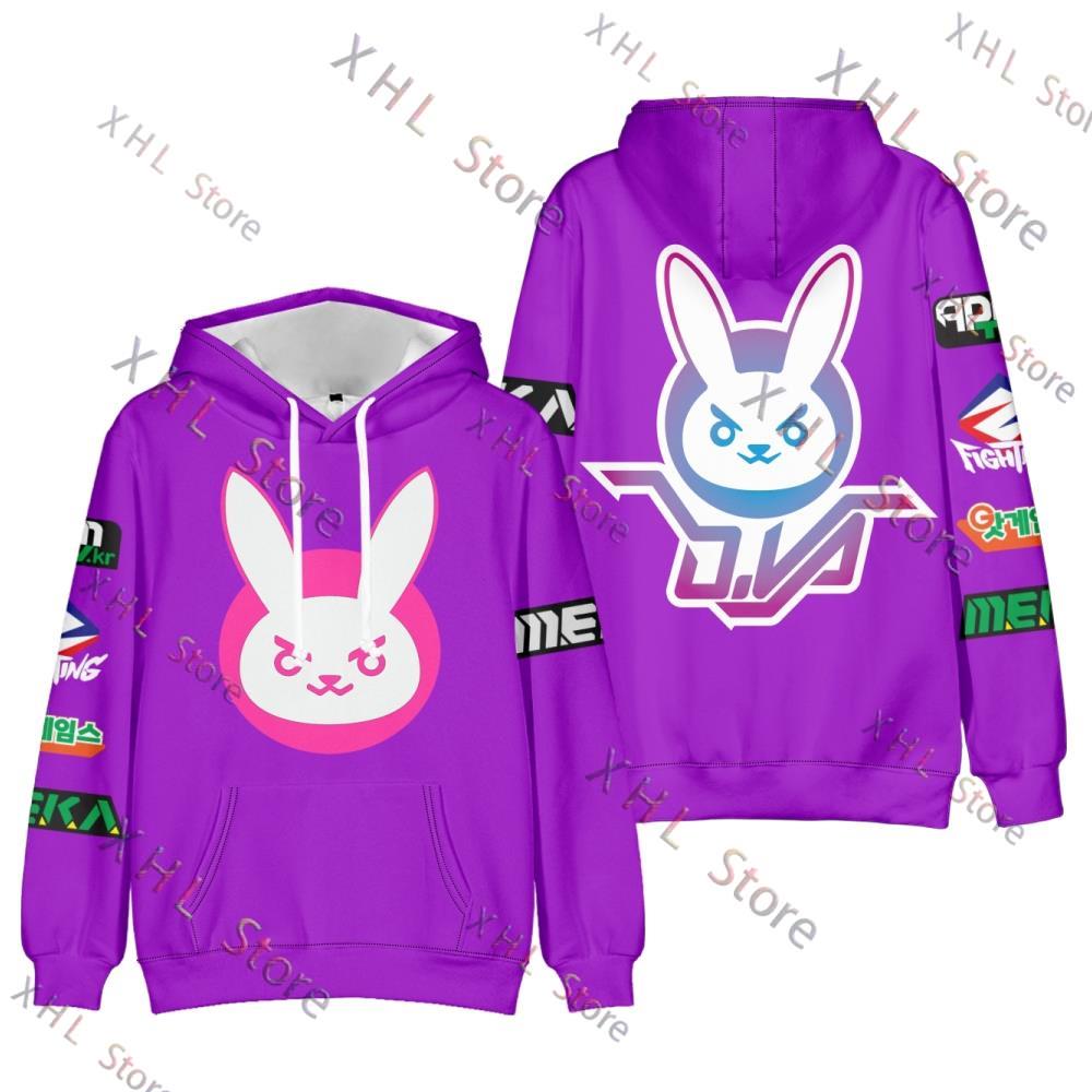 Cool Anime Dva Mikina Cosplay Pulovr Osobnostní Logo Mikina Cool Dámské A Pánské Ležérní Streetwear Oblečení Králík Kawaii Dětské T