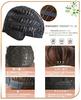 Limakara Wig, Medium Straight, Inner Color, Natural-Looking Wig, Full Wig, Semi-Long, Layered, Women's Wig with Net (Brown or Blue)