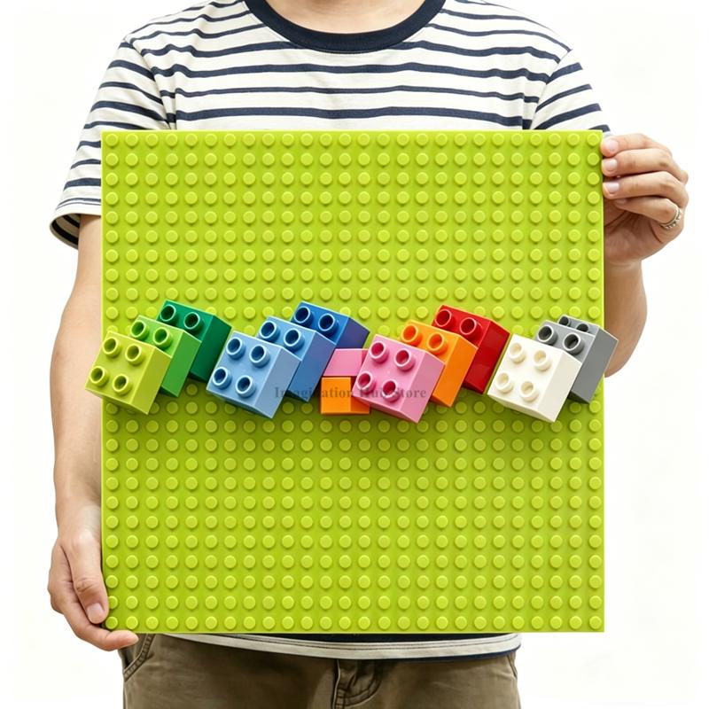 24x24 Dots Large Building Blocks Baseplate,DIY Wall Scene Base Plate Accessories,Compatible All Classic Brand Bricks Toys