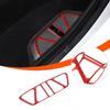Red Carbon Fiber Rear Tailgate Latch Panel Trim Sticker For Corvette C8 20-25
