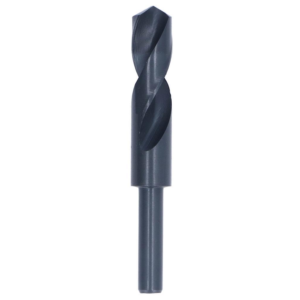 Twist Drill Bit High Speed Steel 12in Straight Shank 21mm Blade Drilling Tool Black