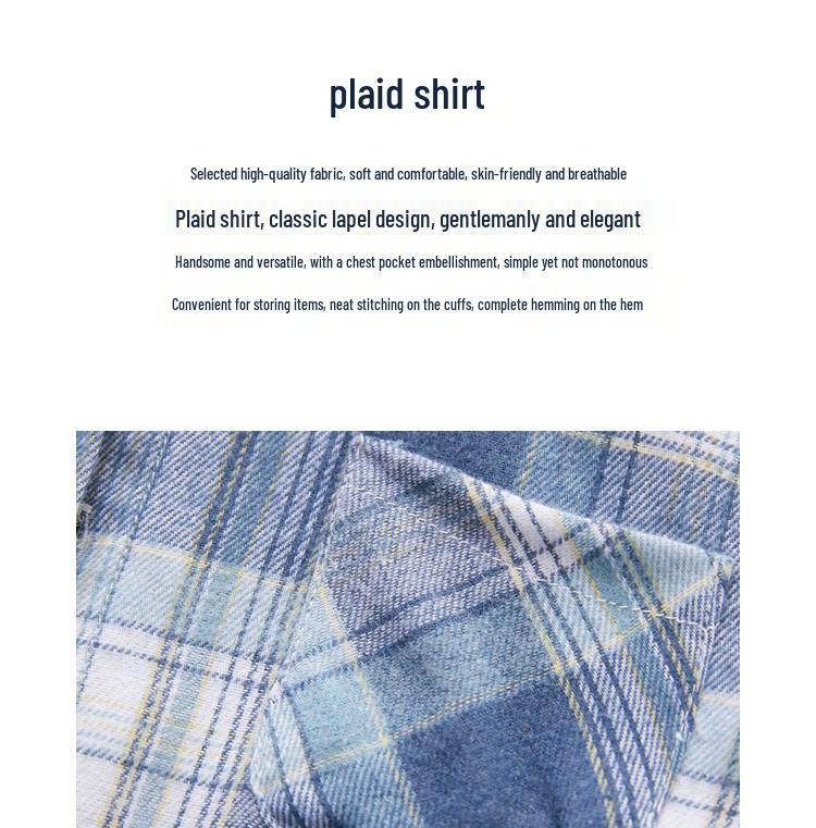 Plaid Long Sleeve Shirt for Older Boys & Girls - Versatile Spring/Autumn Children's Outerwear