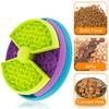 Dog Slow Feeder Interactive Dog Puzzle Game Toy 3 Layers Puzzle Puppy Feeder Reusable Dog Slow Eating Bowl for Medium Large Dogs