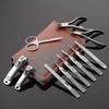 Set Manicure Professionale 11 in 1 Kit Unghie in Acciaio Inossidabile