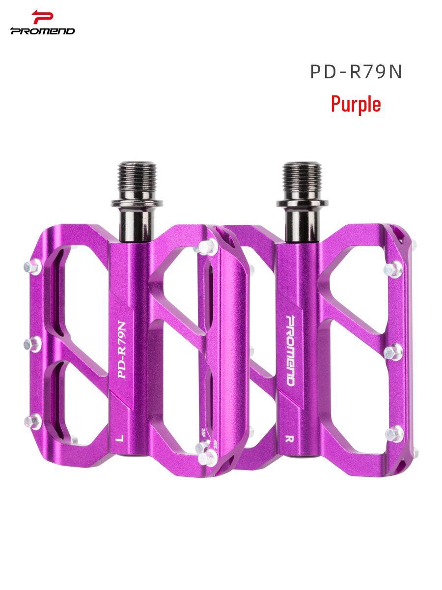 PROMEND Aluminum Alloy 3-Bearing Bicycle Pedals for Road and Mountain Bikes M