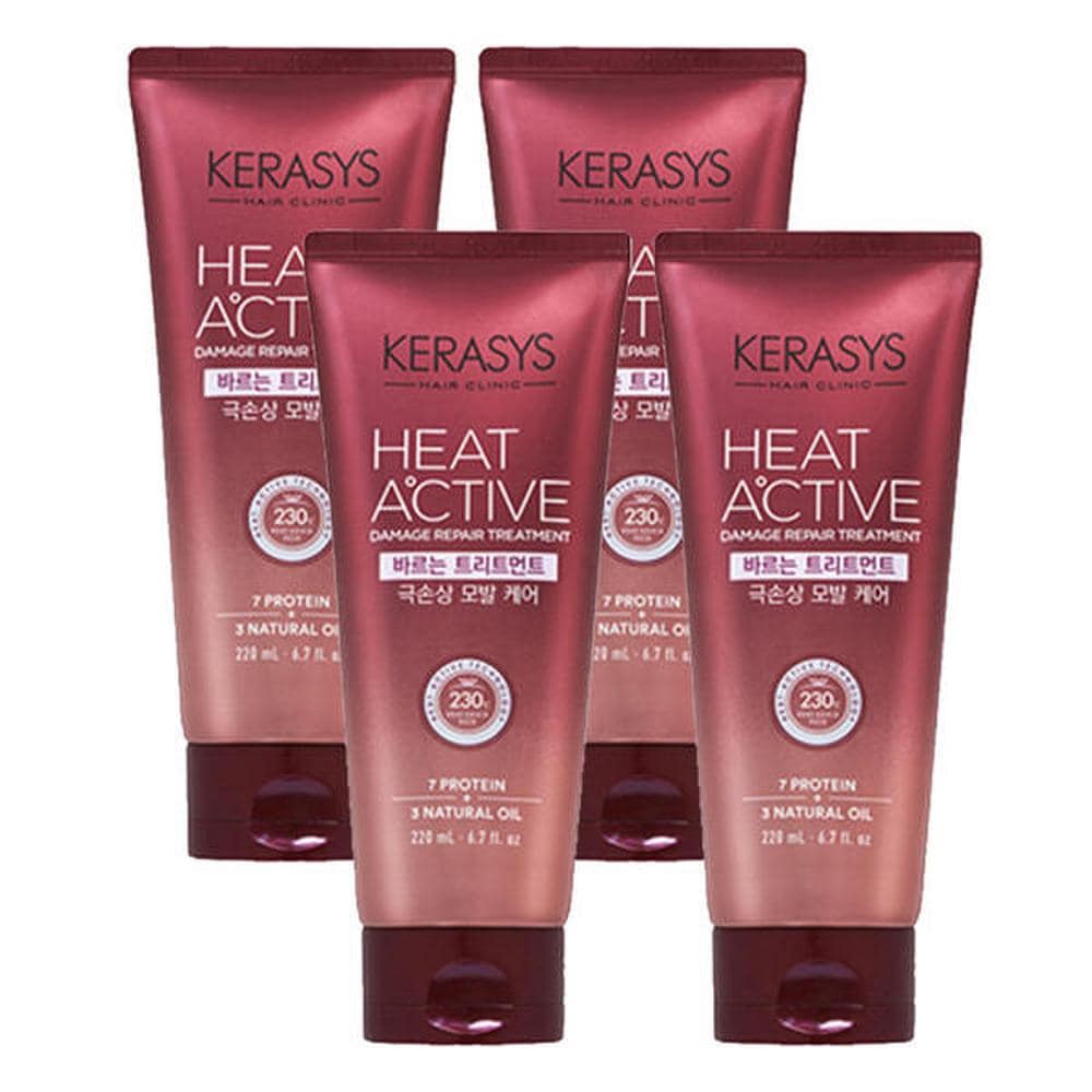 

KERASYS Heat Active Treatment Extreme Damage, 220 мл, 4 шт.