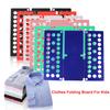 Schnelles Kleiderfaltbrett Kinder Magischer Kleiderfalter Kleiderhalter Wäscheorganisator Helfer T-Shirts Pullover Organizer Falten