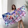 Anime The Q-Quintessential Q-Quintuplets Beach Towel Colorful Bath For Girl Microfiber Quick Dry Sand Free Beach Spa Gym Pool