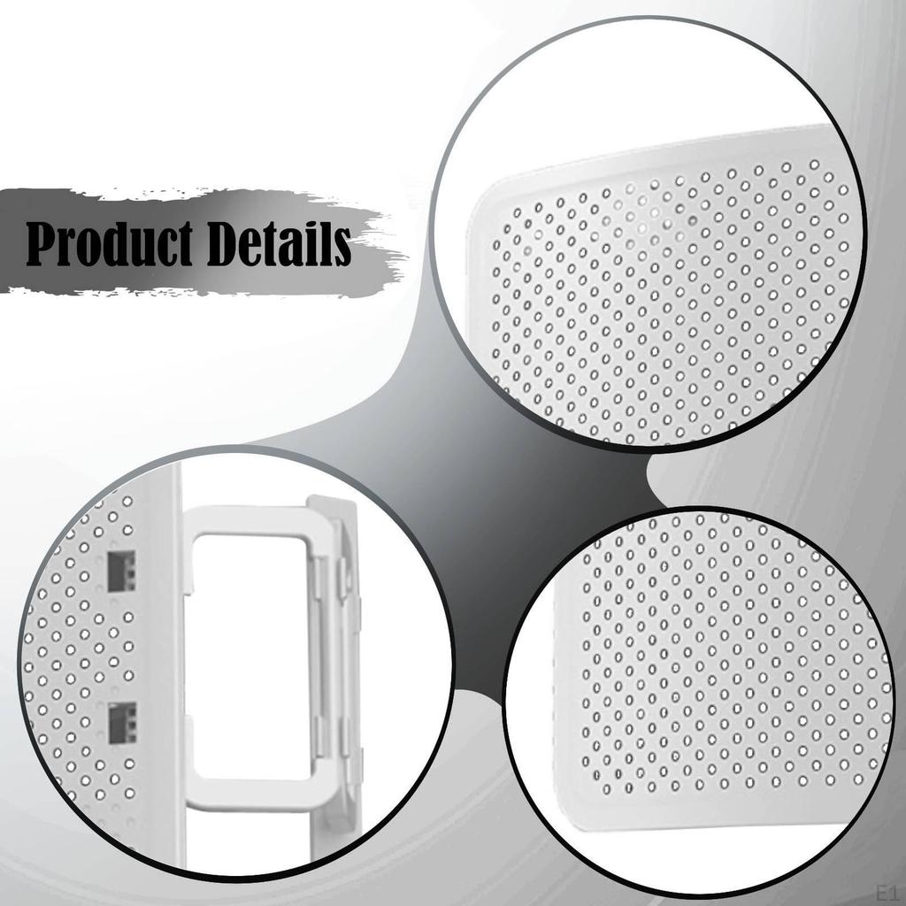 Window Air Conditioner Deflector 20cmx45cm Anti Direct Blowing Easy Installation for Indoor Room