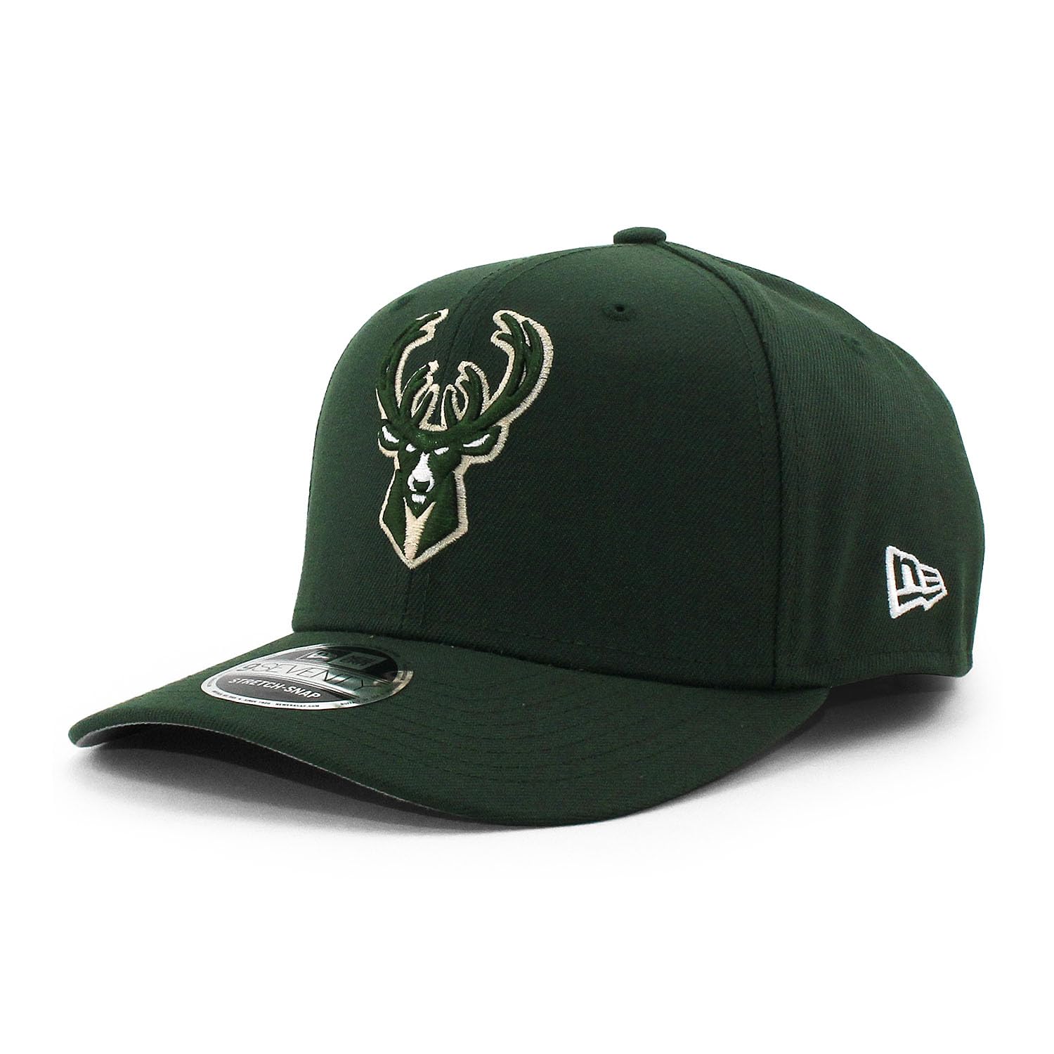 

[New Era] Кепка 9SEVENTY Stretch Снэпбэк Милуоки Бакс НБА STRETCH SNAPBACK CAP MILWAUKEE BUCKS Шляпа 970 Зеленая [Б/у]
