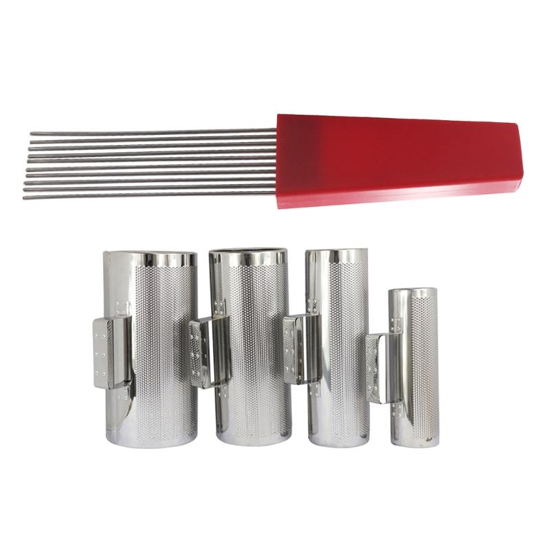 Steel Percussion Instruments Guiro Scraper Latin Percussion Comb Style Scraper
