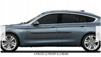 BMW 5 2010-2017 - BLACK Side Door Strips