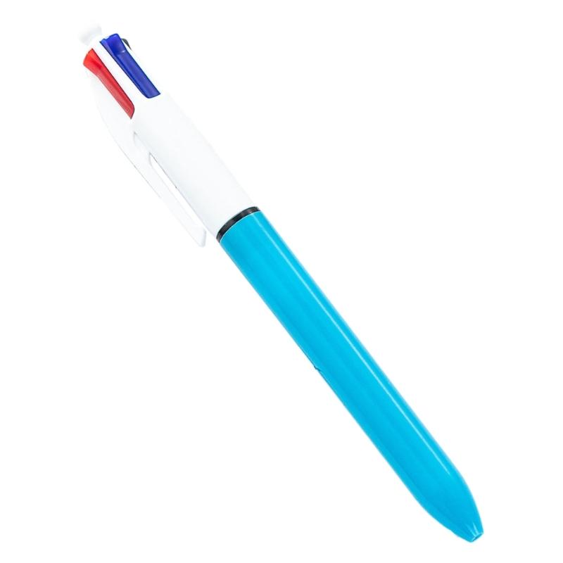 Ballpoint Pens 1.0mm Shuttle Pens 4-in-1 Retractable Ballpoint Pens Multicoloured Pens Writing Tool for Students Teacher