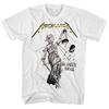 T-shirt Heavy Metal Adulte Unisexe Inspiré de Metallica And Justice For All