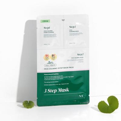 Cica Calming 3 Step Mask Pack