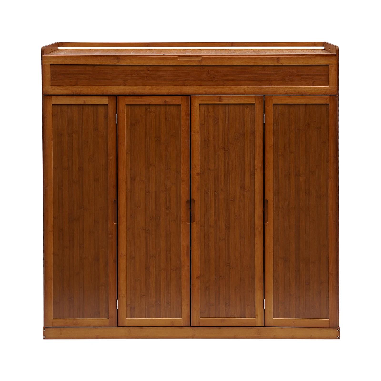 

Современная 7-ярусная бамбуковая обувница, отдельно стоящая стойка для сапог, органайзер для хранения в прихожей и гостиной коричневый