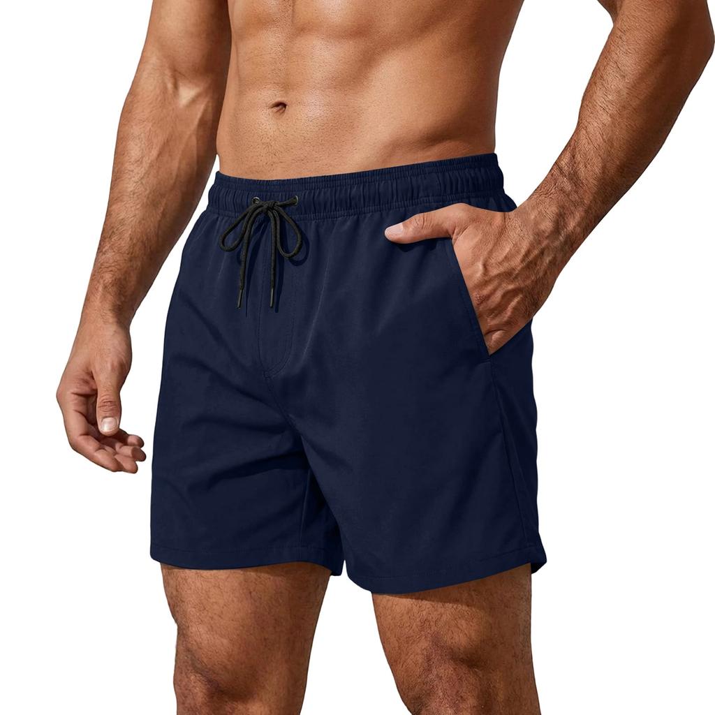 Men's Summer Drawstring Casual Shorts Men's Fashion Sports Shorts