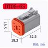 DT Series 2-12 Pin Waterproof Auto Connector (Deutsch Type) with Crimped Terminals