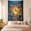 Power Rangers Tapestry Highquality for Decorating Living Room Bedroom Dorm Walls Ideal As Bedroom Wallart Orholiday Gift