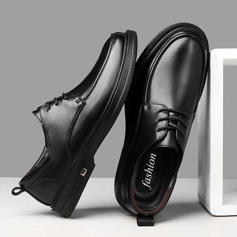 Fashion Genuine Leather Male Oxford Shoes Handmade Brand Men Casual Shoes Luxury Quality Outdoor Formal Dress Footwear Sneakers