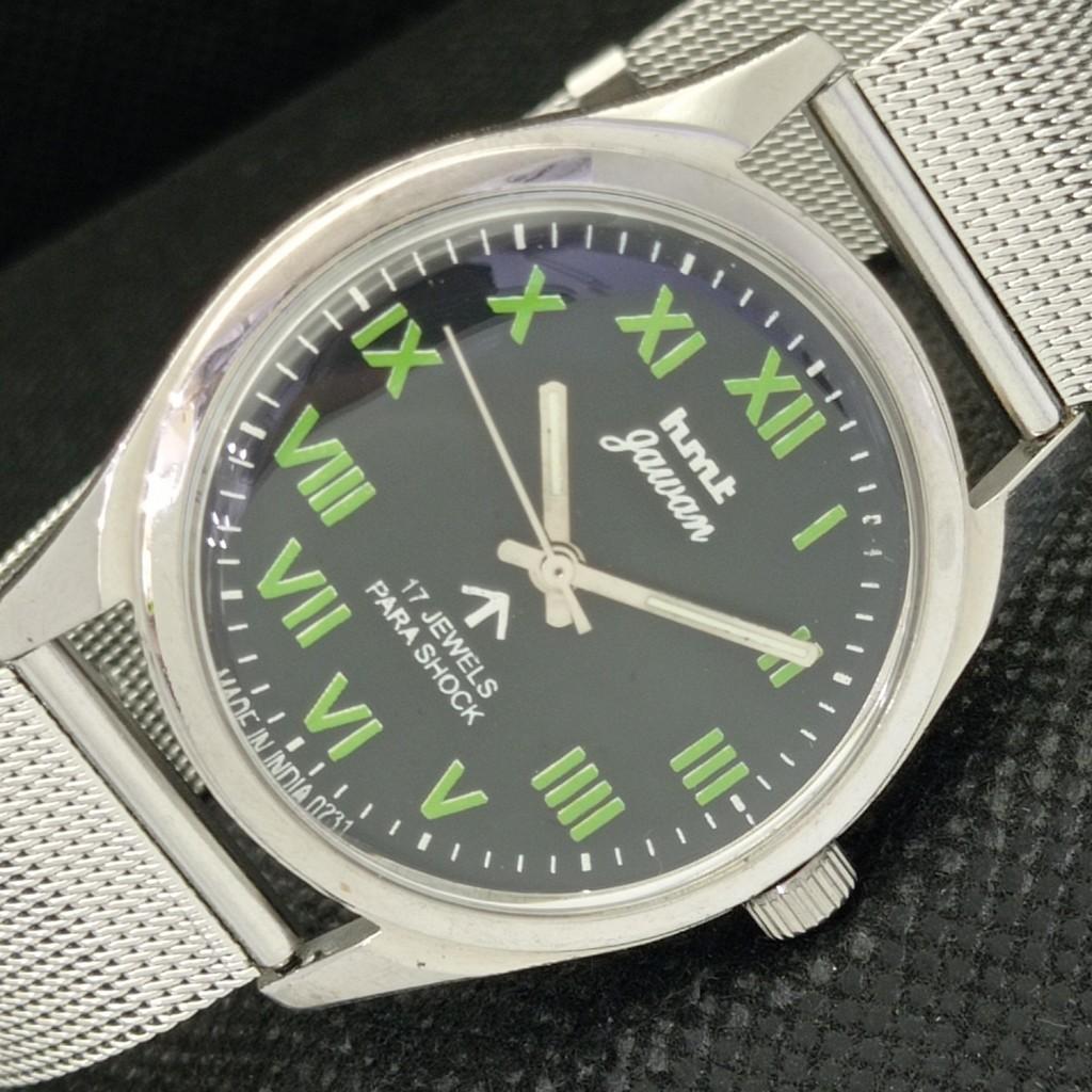 

OLD HMT JAWAN INDIAN МУЖСКИЕ МЕХАНИЧЕСКИЕ ЧАСЫ a307662-1 Sku584b-a307662