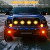 4 Pcs Led Front Grille Marker Lights 300lm 3w Amber Color Lamp Compatible For Chevrolet Colorado
