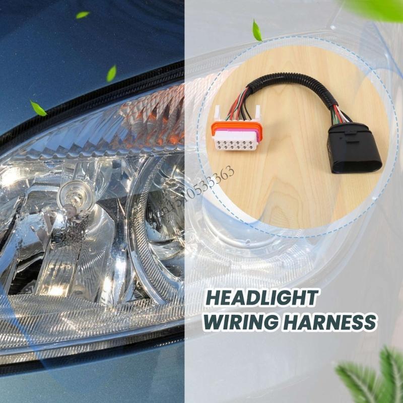 090E For 4.5L Lamp Xenon Connector 95563123911 Xenon Headlight Harness Heat Resistant China Mainland