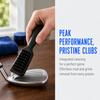 2pcs Multifunctional Brush Golf Club Brush Dense Bristles Golf Club Cleaner Brush  Golf course
