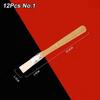 12Pcs/Set White Art Paint Brush Set Barbecue Brush  for Acrylic Oil Paint Varnishes Watercolor