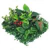 Durable Artificial Plant Wall Panel DIY Artificial Fern Grass  Background Wall Decoration