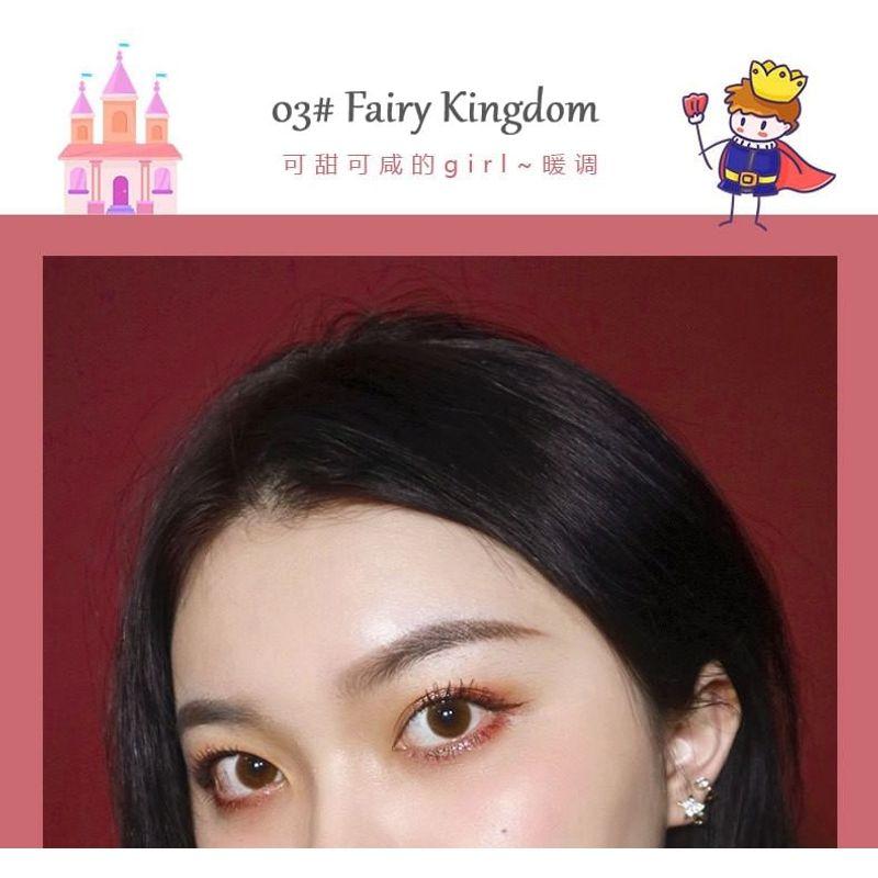 Colourgrid - The Stars 6-färgers ögonskuggspalett - 3 Typer