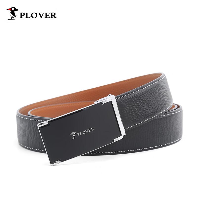 

PLOVER Men s Automatic Buckle Leather Belt
