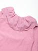 Escape Retro Frill Erilon T-Shirt, Simple, Girls', Long Sleeve, Pink