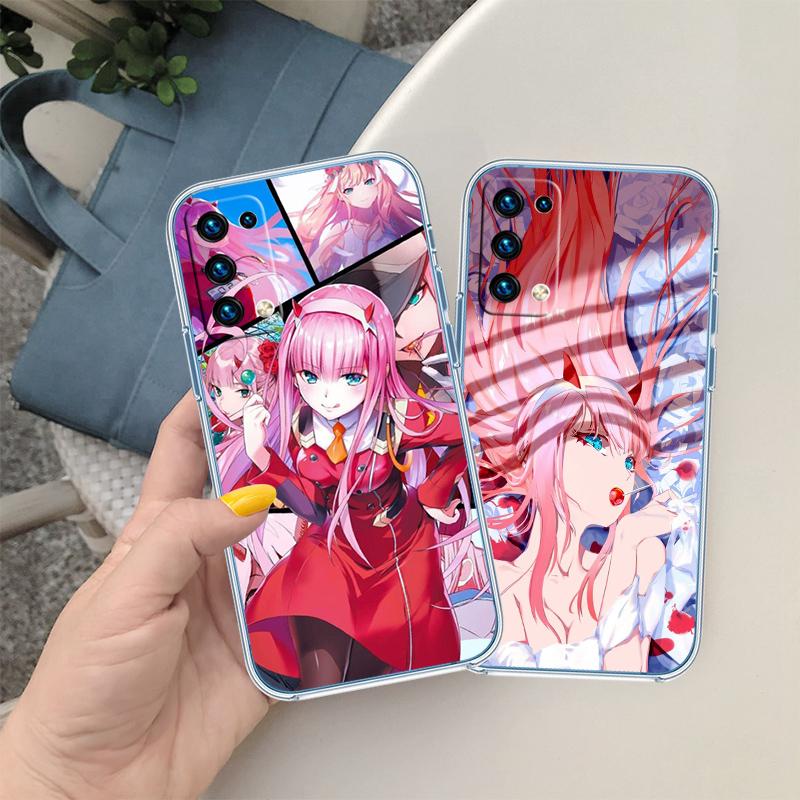 BH49 Zero Two Transparent Phone Case for Motorola Moto Edge 20 30 40 50 S30 Fusion Ultra Pro Neo Lite + G200 G23
