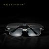 Aluminum Polarized Mirror Sun Glasses Square Goggle Eyewear Accessories For Men