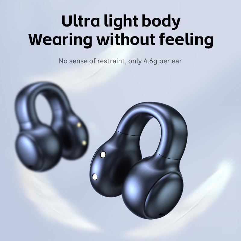 M30 Ear Clip Bone Conduction Sports Bluetooth Earphones with Ultra-long Battery Life