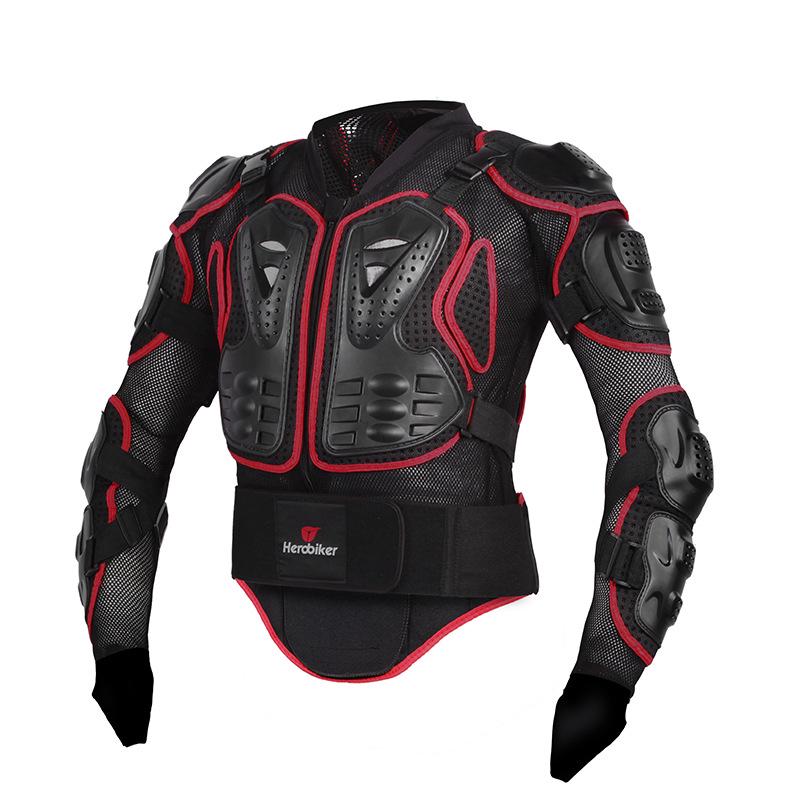 Motorcycle Off-Road Protective Armor: Leg Guards, Elbow Pads, Chest & Neck Protector