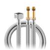 304 Stainless Steel High-Pressure Explosion-Proof Braided Pipe for Water Heaters and Basin Faucets